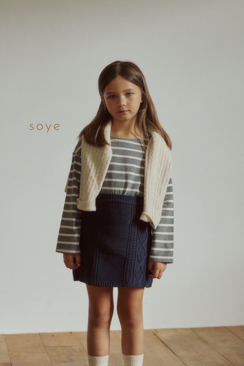 Soye - Korean Children Fashion - #Kfashion4kids - Nass Twist Skirt