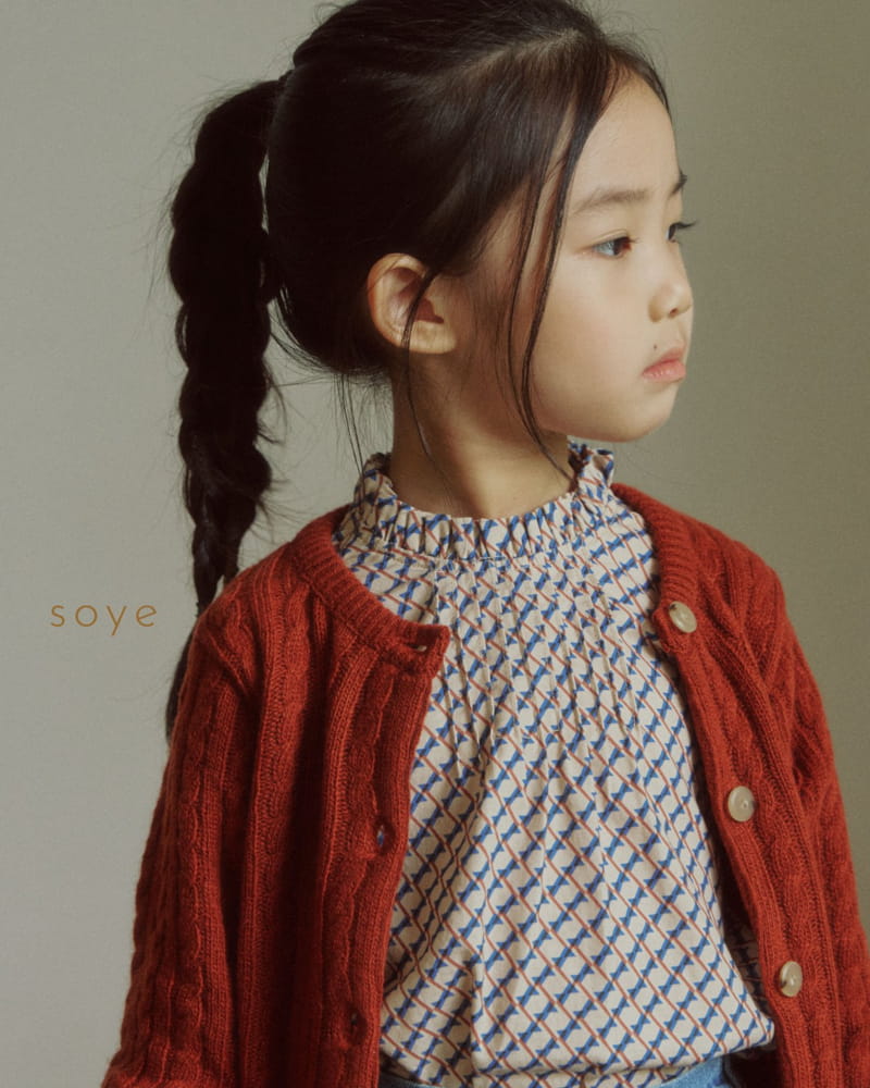 Soye - Korean Children Fashion - #childofig - Bonny Blouse Ribbon Paint - 5