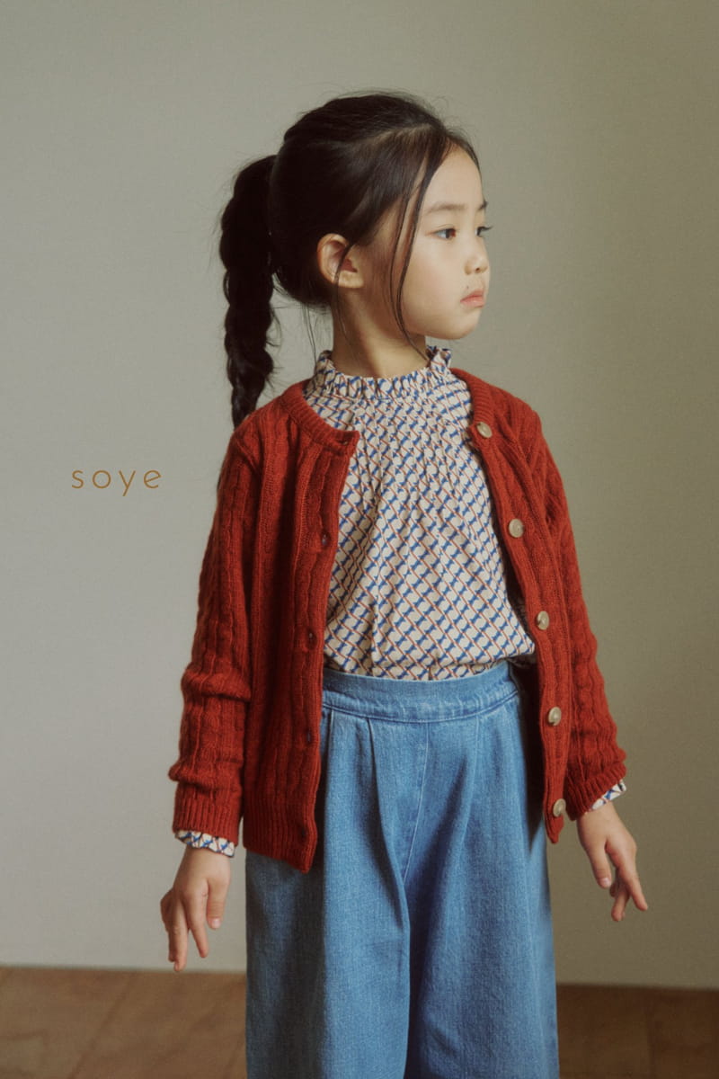 Soye - Korean Children Fashion - #childofig - Bonny Blouse Ribbon Paint - 6