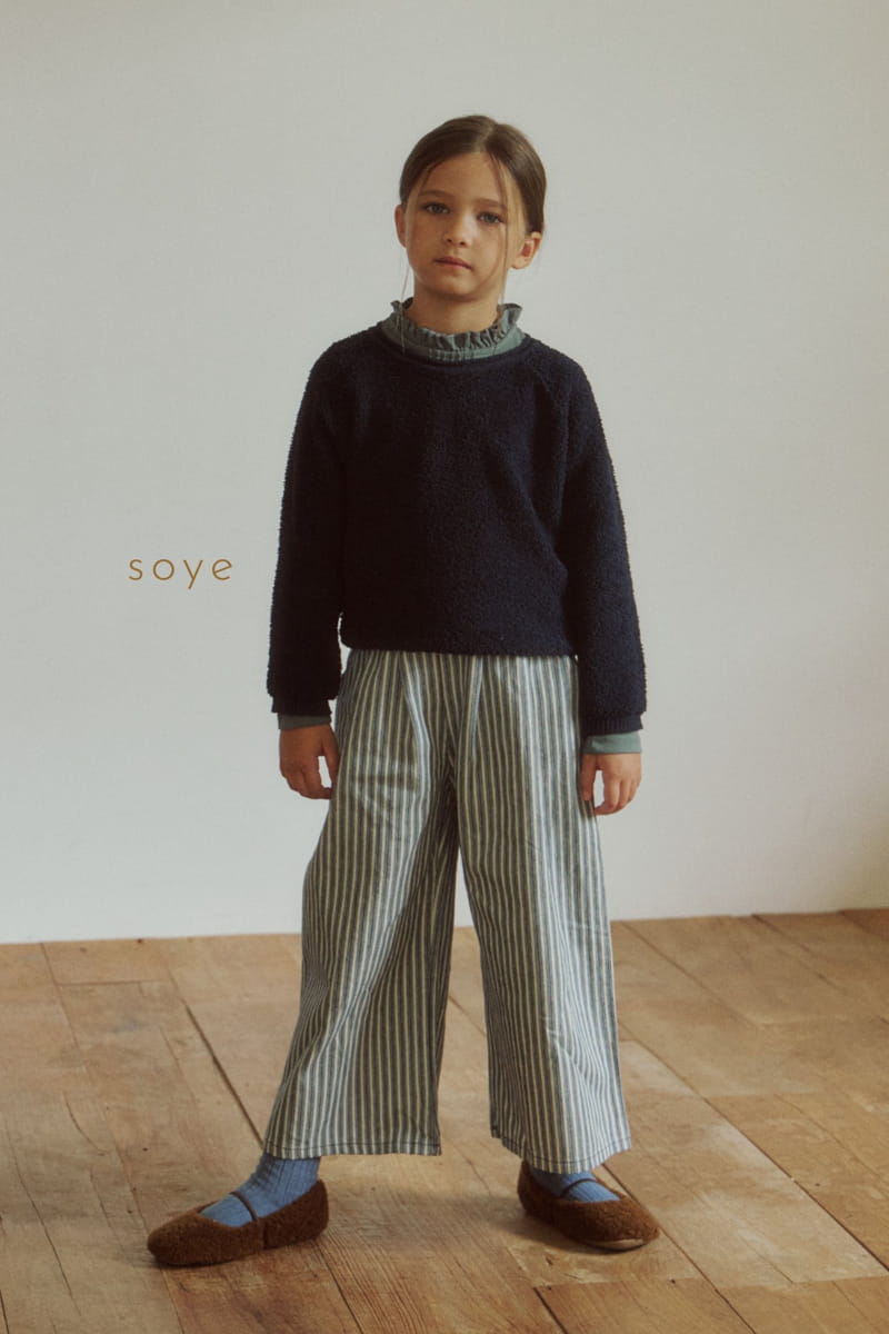 Soye - Korean Children Fashion - #childofig - Kai Bookle Knit Tee - 2