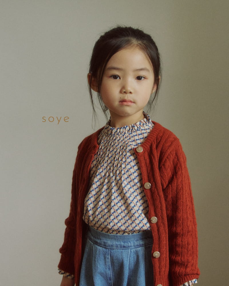 Soye - Korean Children Fashion - #childrensboutique - Bonny Blouse Ribbon Paint - 7