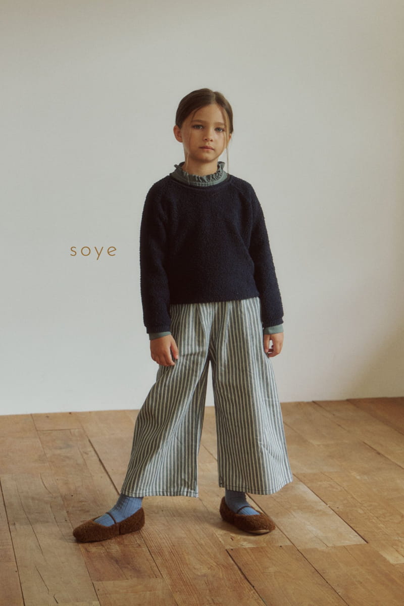 Soye - Korean Children Fashion - #childofig - Kai Bookle Knit Tee - 4