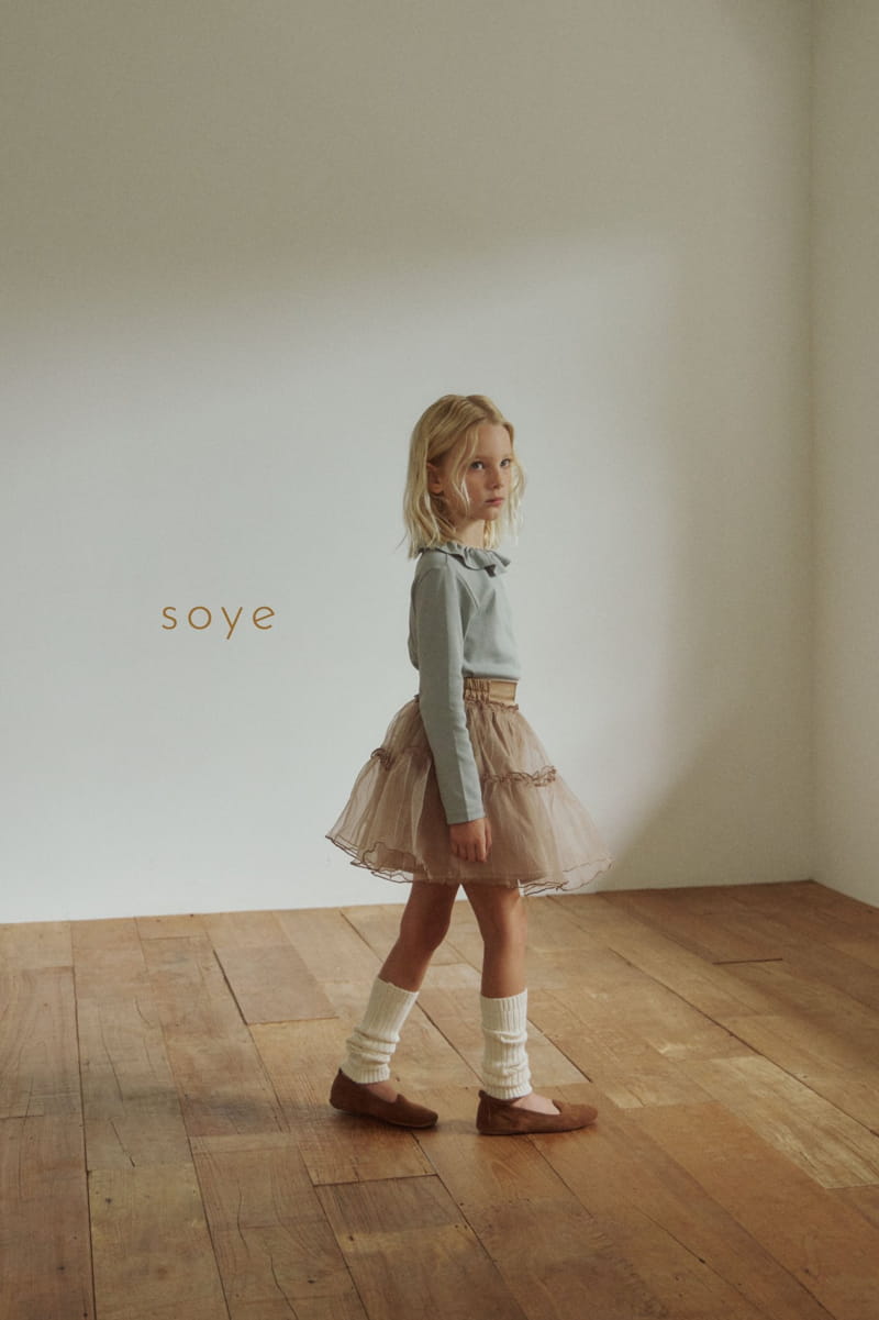 Soye - Korean Children Fashion - #childrensboutique - Pine Frill Tee - 2