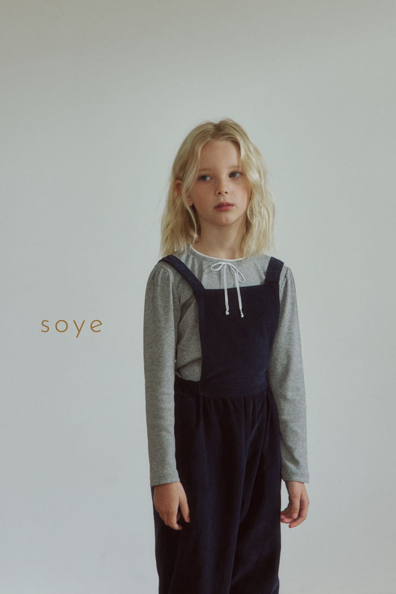 Soye - Korean Children Fashion - #designkidswear - Lace Ribbon Tee