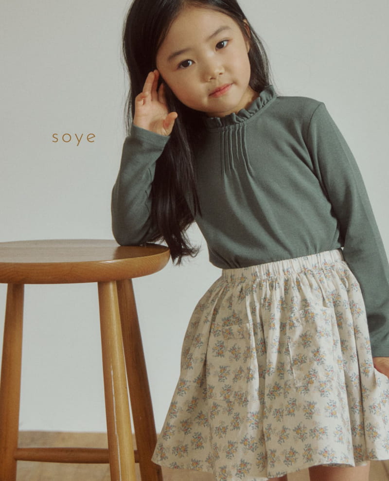 Soye - Korean Children Fashion - #discoveringself - Sufare Frill Tee - 8