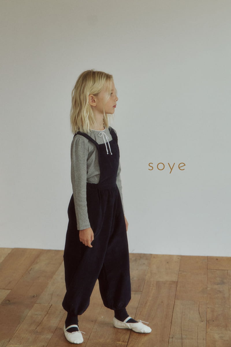 Soye - Korean Children Fashion - #discoveringself - Lace Ribbon Tee - 2