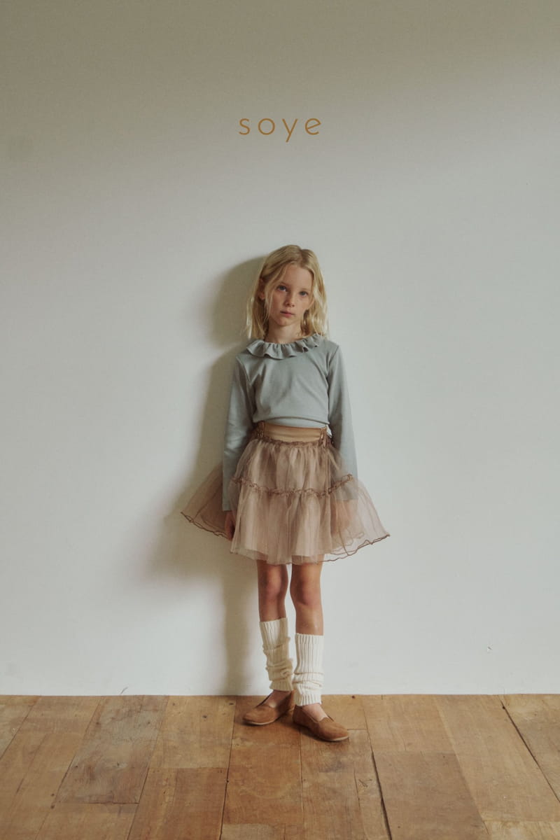 Soye - Korean Children Fashion - #fashionkids - Pine Frill Tee - 5