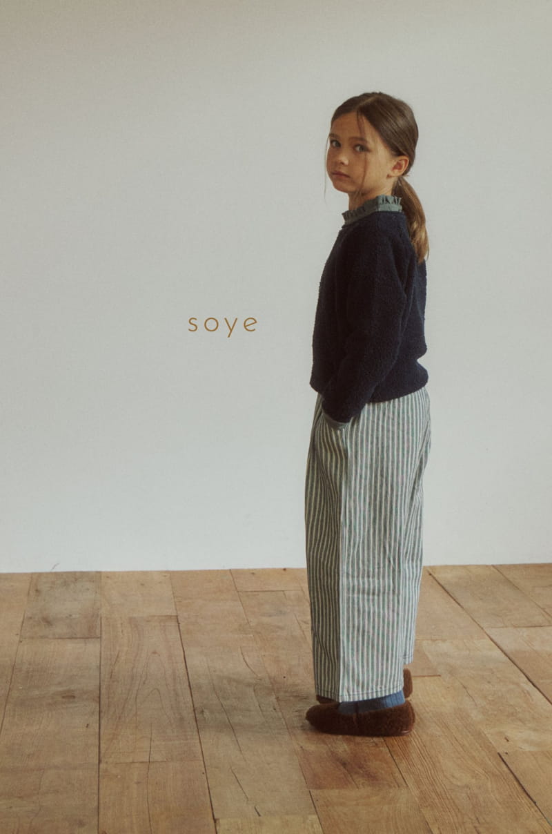 Soye - Korean Children Fashion - #kidsshorts - Kai Bookle Knit Tee - 8