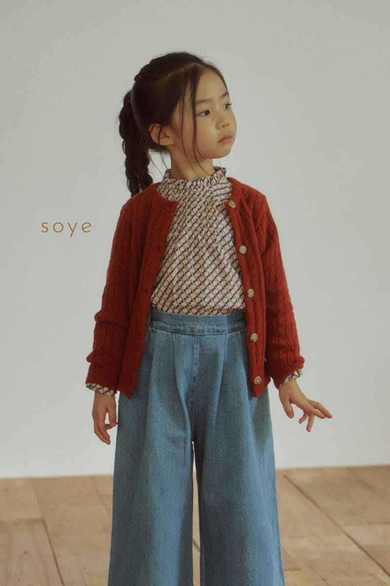 Soye - Korean Children Fashion - #littlefashionista - Bonny Blouse Ribbon Paint