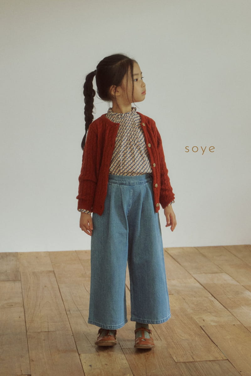 Soye - Korean Children Fashion - #magicofchildhood - Bonny Blouse Ribbon Paint - 2