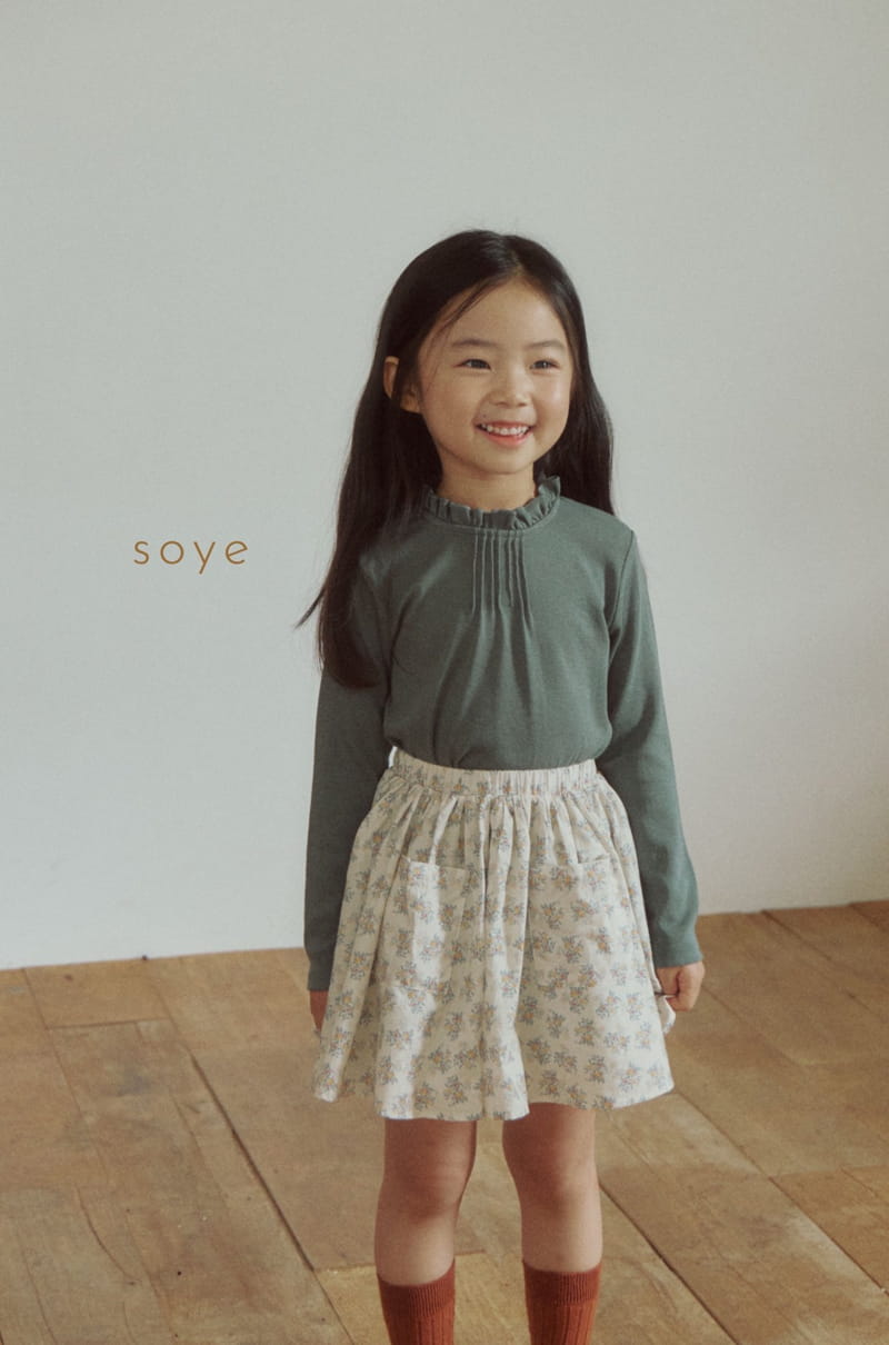 Soye - Korean Children Fashion - #magicofchildhood - Sufare Frill Tee