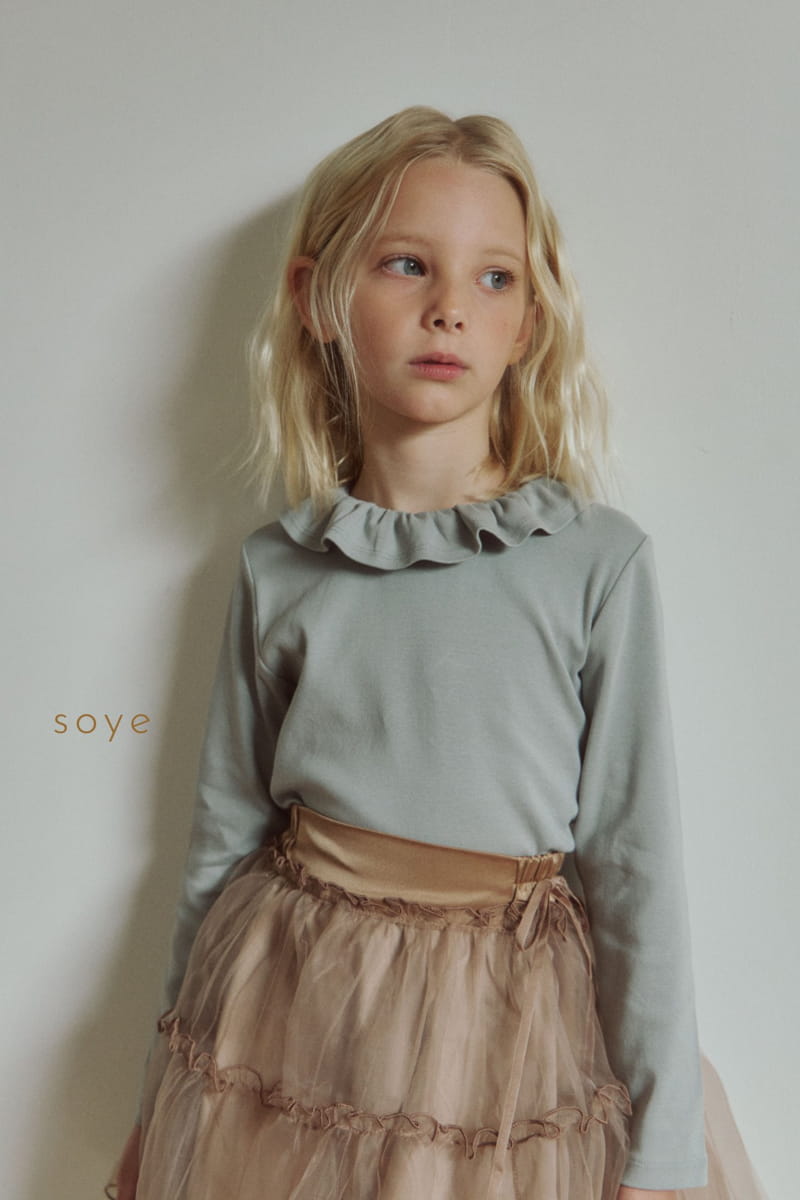 Soye - Korean Children Fashion - #magicofchildhood - Pine Frill Tee - 11