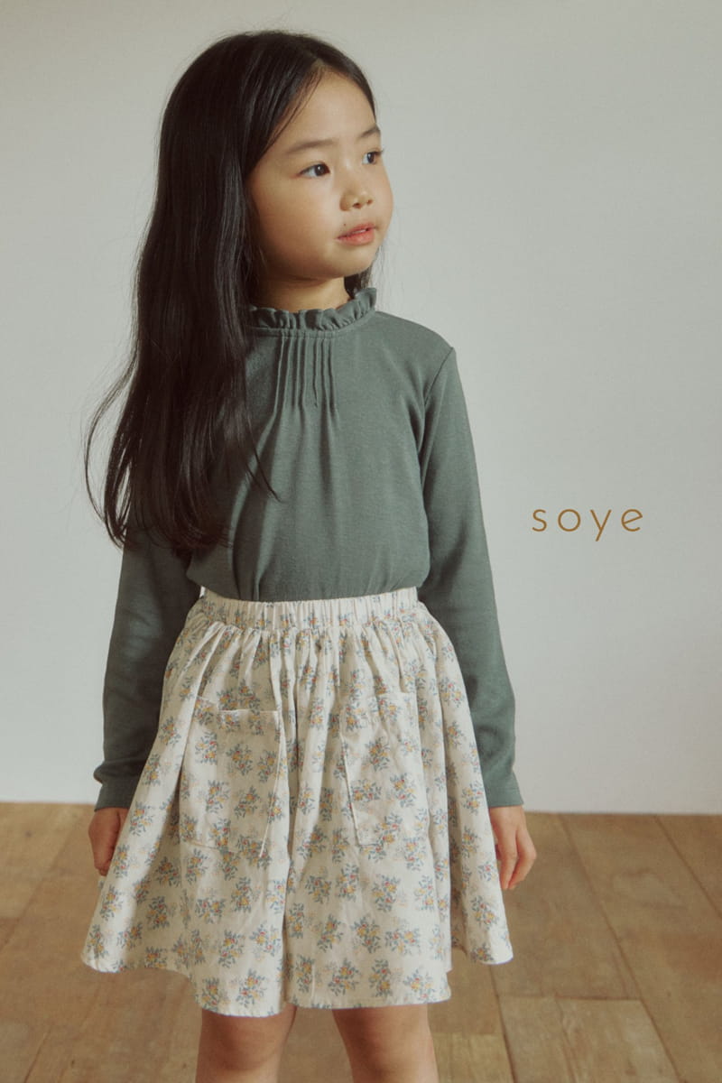 Soye - Korean Children Fashion - #minifashionista - Sufare Frill Tee - 2