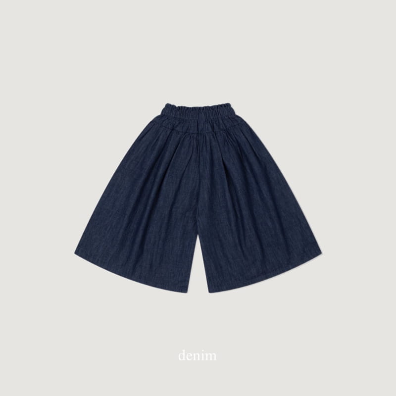 Soye - Korean Children Fashion - #stylishchildhood - Denim Frill Pants