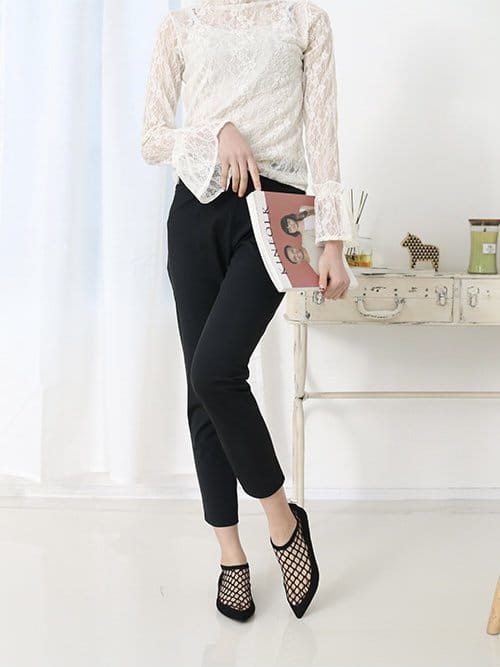 Ssangpa - Korean Women Fashion - #momslook - tm 836 Flats & Ballerinas - 8