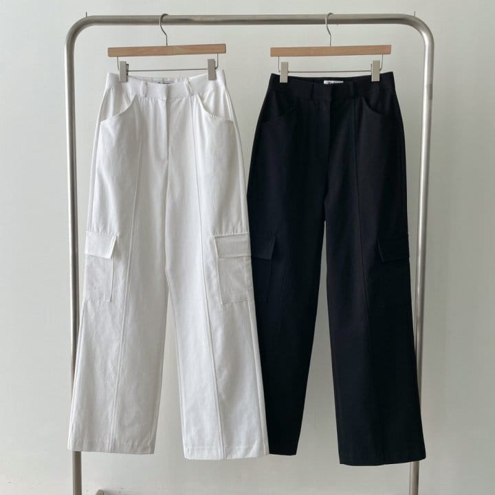 Tahiti - Korean Women Fashion - #romanticstyle - Chino Pocket Pants - 7