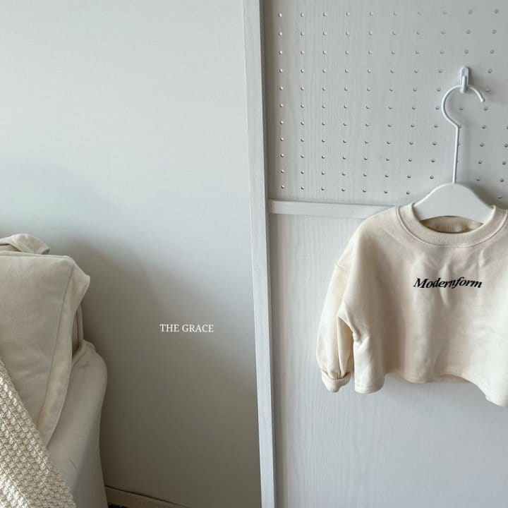 The Grace - Korean Children Fashion - #childofig - From Crop Sweatshirt - 3