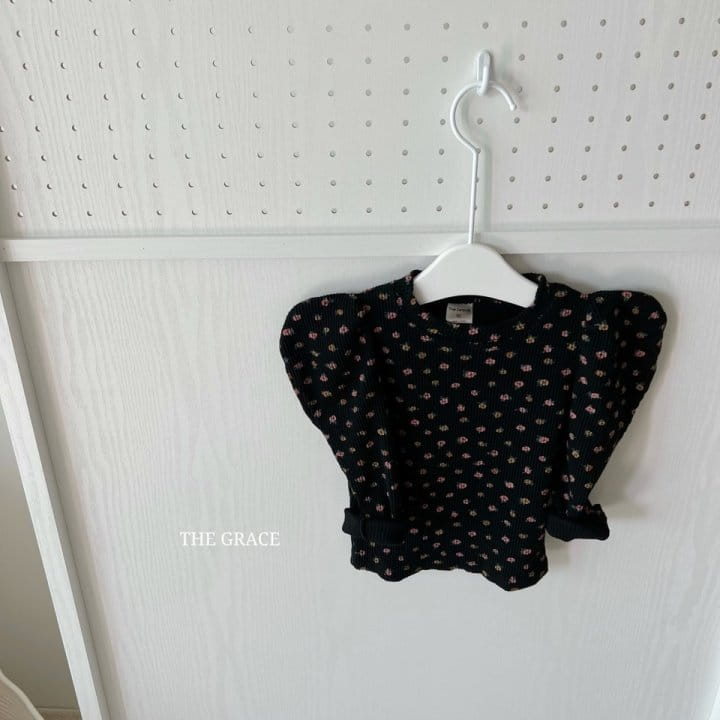 The Grace - Korean Children Fashion - #toddlerclothing - Flower Puff Tee - 2