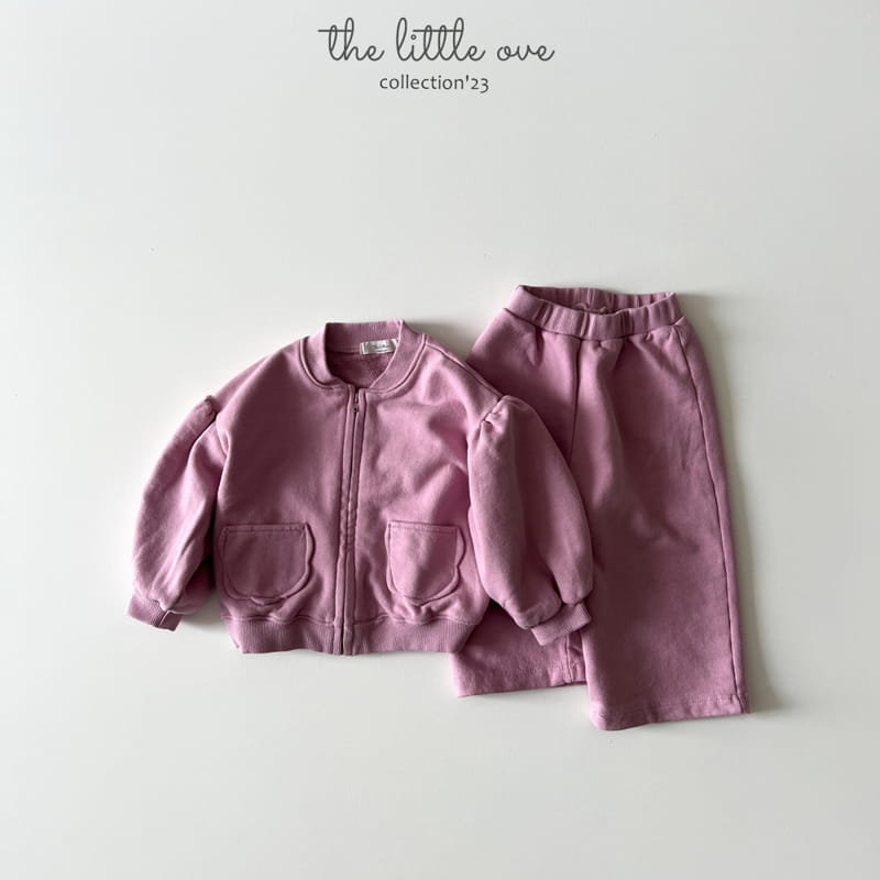 The Little Ove - Korean Children Fashion - #childofig - Mimi Top Bottom Set - 3