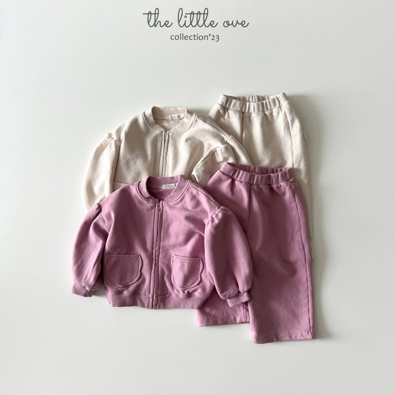 The Little Ove - Korean Children Fashion - #kidsshorts - Mimi Top Bottom Set - 8