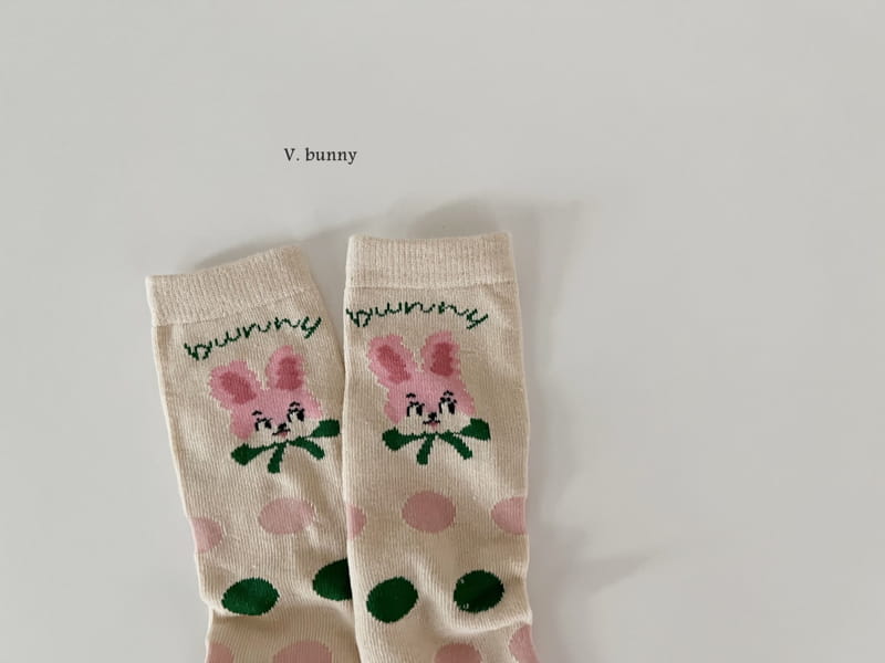 V Bunny - Korean Children Fashion - #kidsshorts - Moi Socks Set - 3