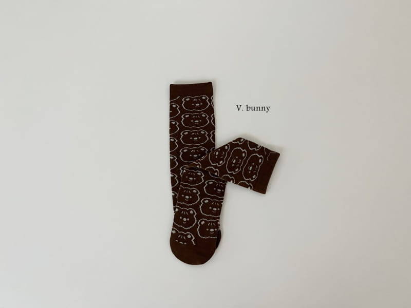 V Bunny - Korean Children Fashion - #kidsstore - Cookie Socks Set - 6