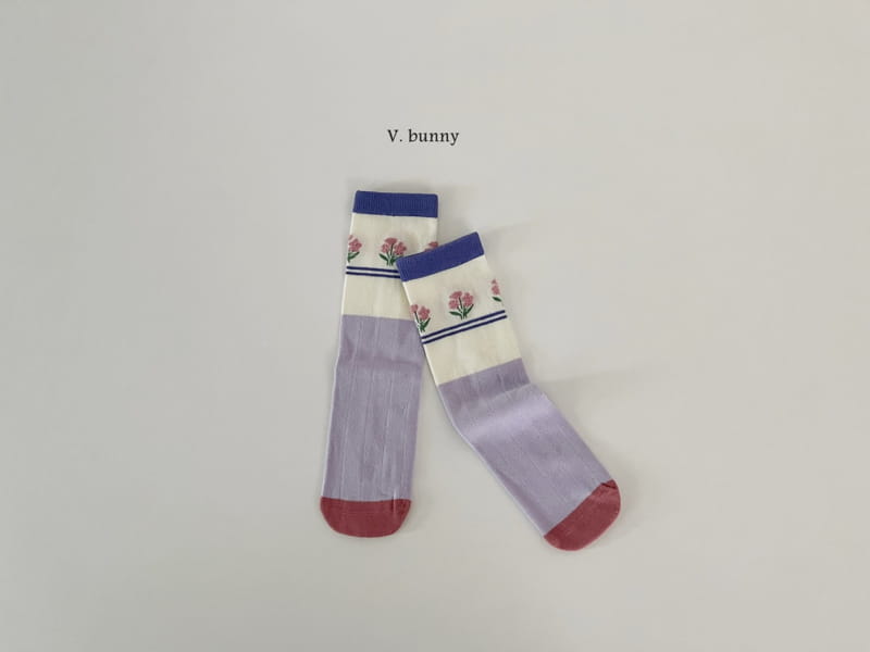 V Bunny - Korean Children Fashion - #magicofchildhood - Cookie Socks Seteck Strawberry Socks Set - 7