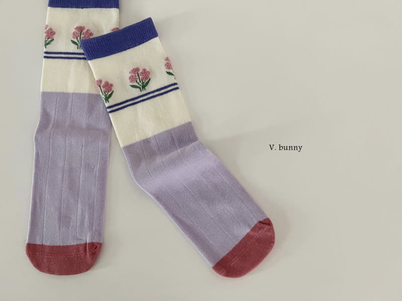 V Bunny - Korean Children Fashion - #minifashionista - Cookie Socks Seteck Strawberry Socks Set - 8