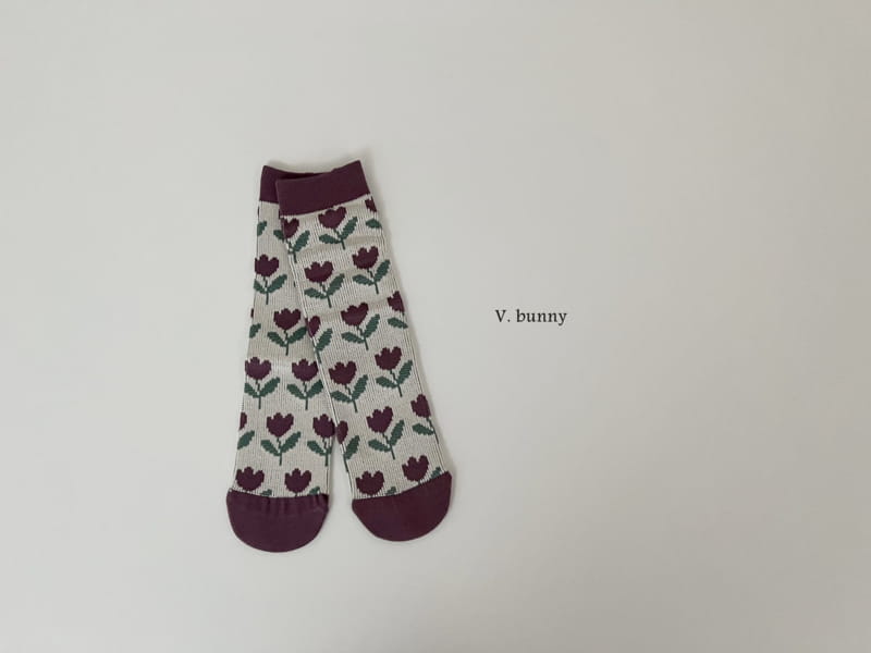 V Bunny - Korean Children Fashion - #minifashionista - Popo Socks Set - 7