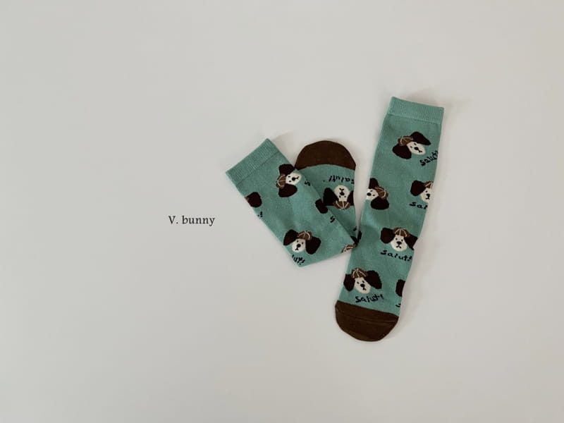 V Bunny - Korean Children Fashion - #todddlerfashion - Roller Socks Set - 4