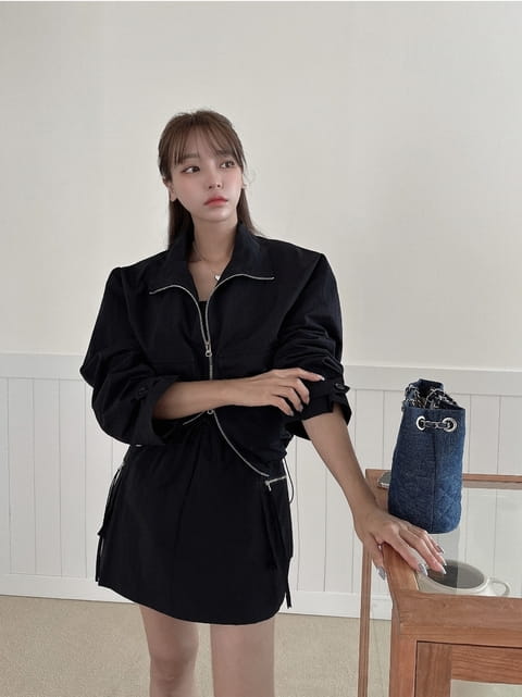 Vanilla - Korean Women Fashion - #momslook - Pocket Jumper - 10