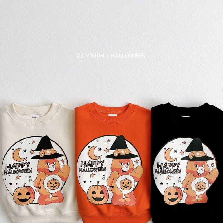 Vivid I - Korean Children Fashion - #fashionkids - Happy Halloween Sweatshirt