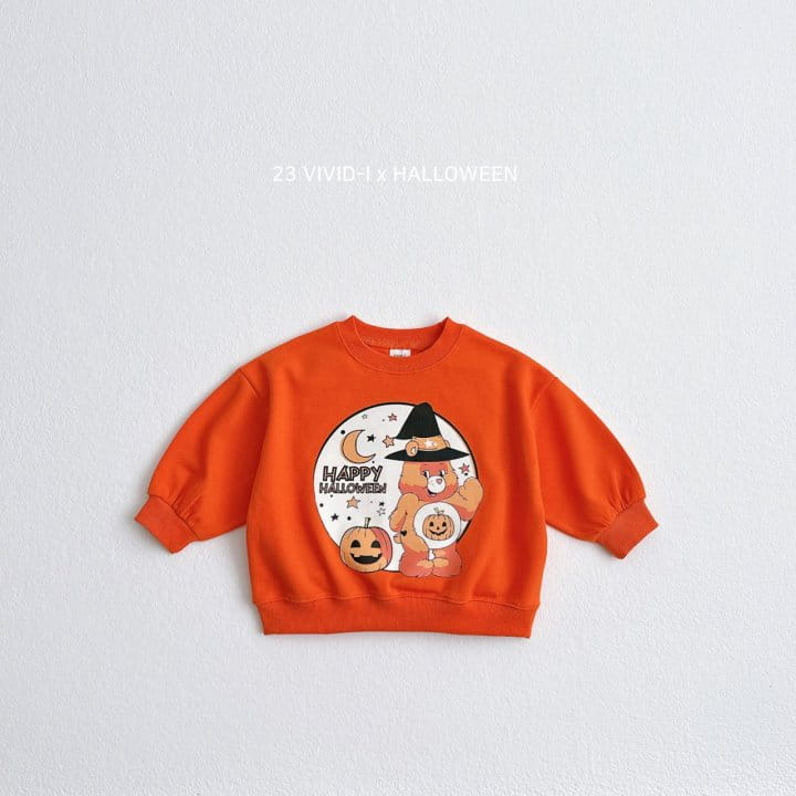 Vivid I - Korean Children Fashion - #kidsstore - Happy Halloween Sweatshirt - 3