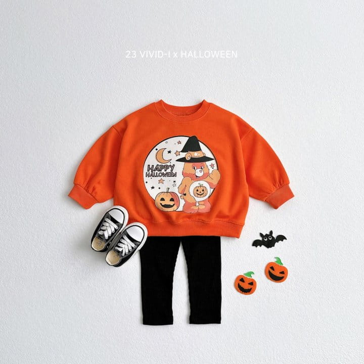 Vivid I - Korean Children Fashion - #magicofchildhood - Happy Halloween Sweatshirt - 7