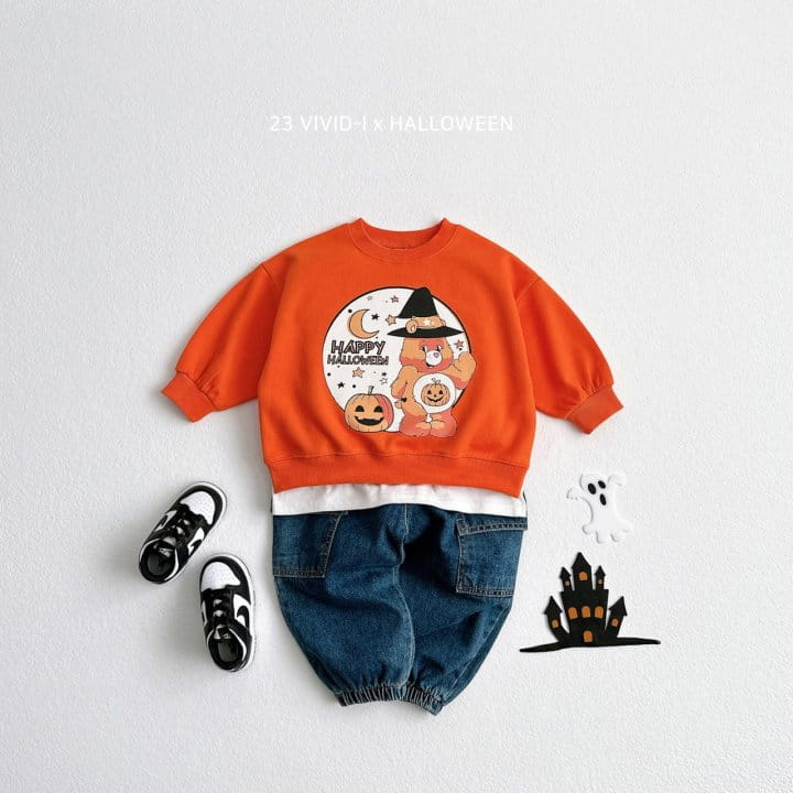 Vivid I - Korean Children Fashion - #minifashionista - Happy Halloween Sweatshirt - 8