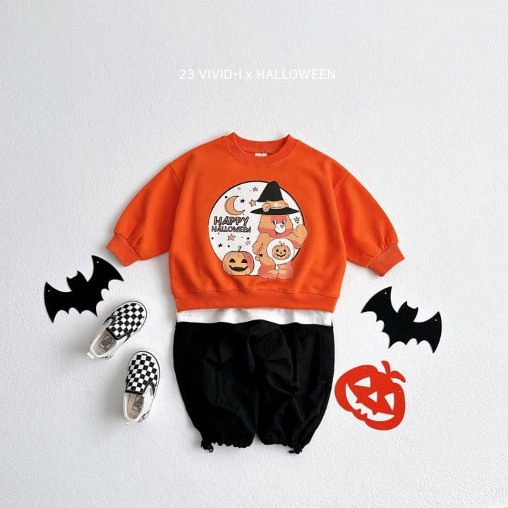 Vivid I - Korean Children Fashion - #prettylittlegirls - Happy Halloween Sweatshirt - 9