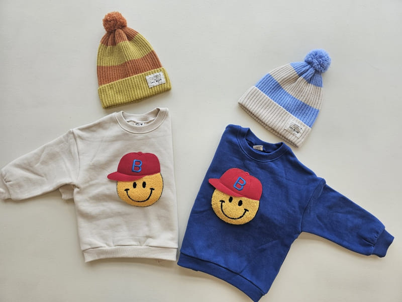 1St Blue - Korean Children Fashion - #todddlerfashion - Bbogle Smile Tee - 6