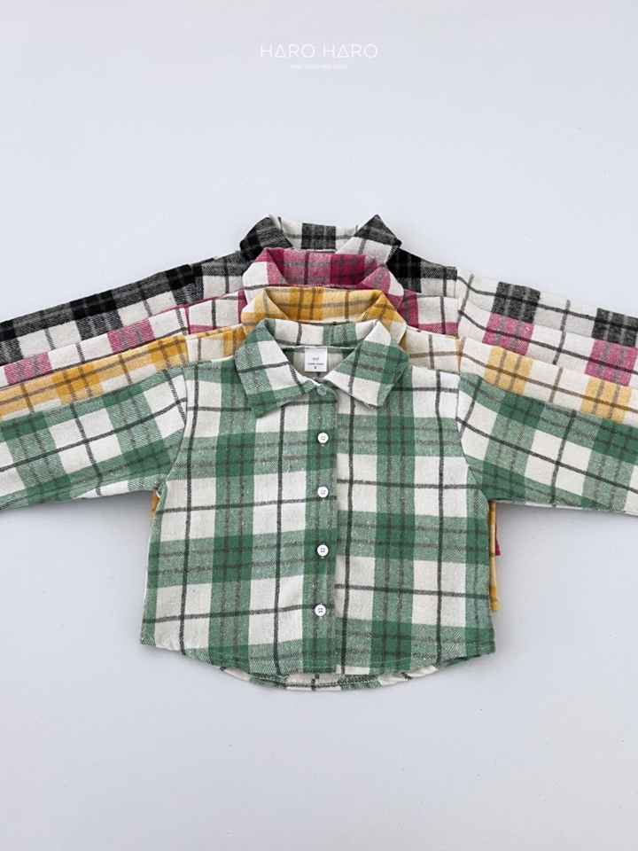 Crayon Check Shirt Fleece