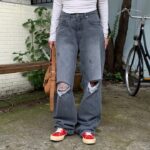 Gray Vintage Pants