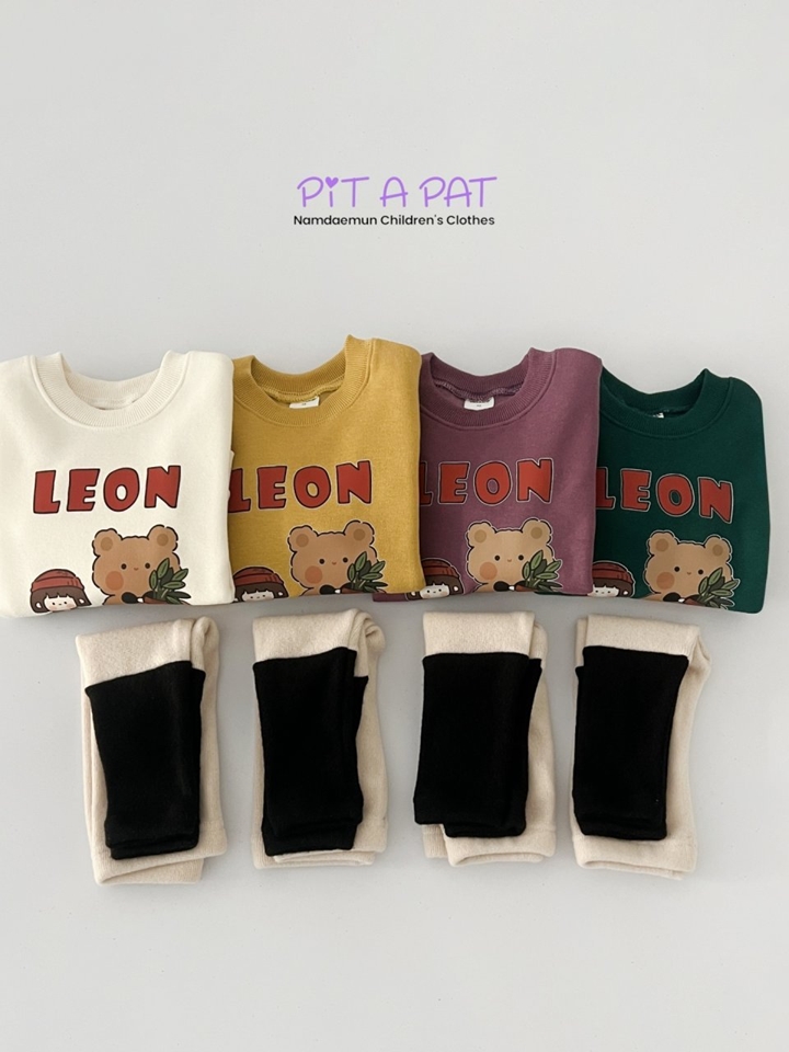 Bear Leon Leggings Top Bottom Set