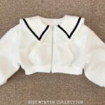 Sera Collar Short Zip-up