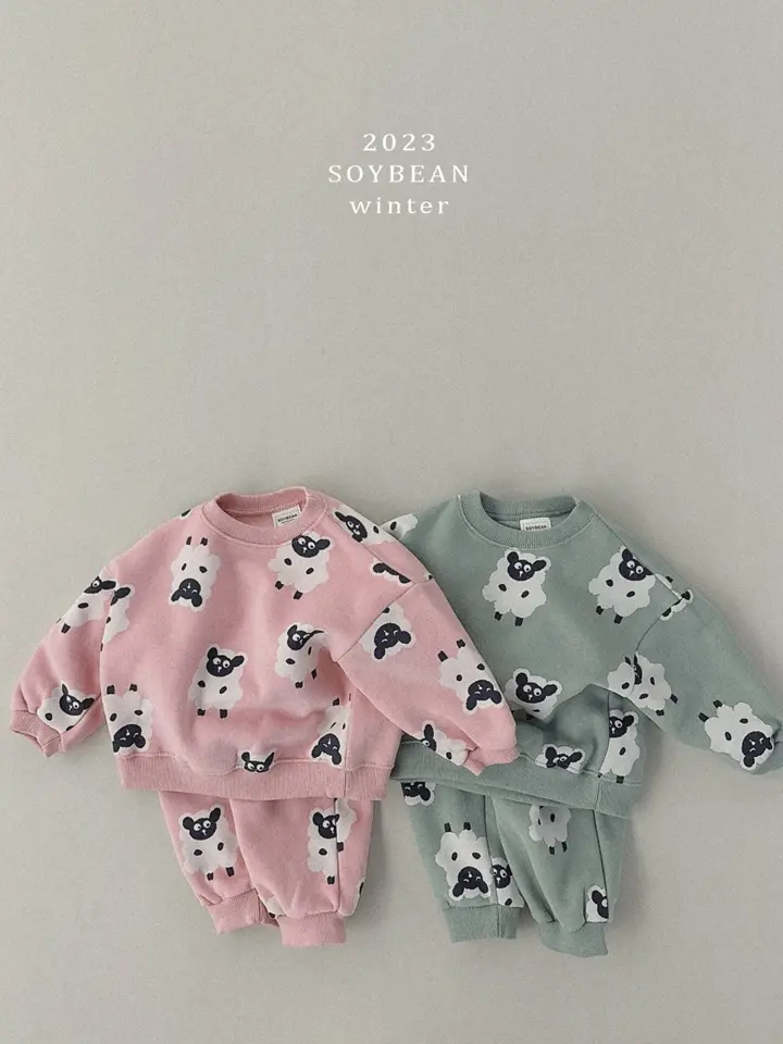 Fleece Sheep Top Bottom Set