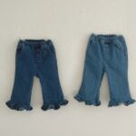 Fleece Long Frill Pants