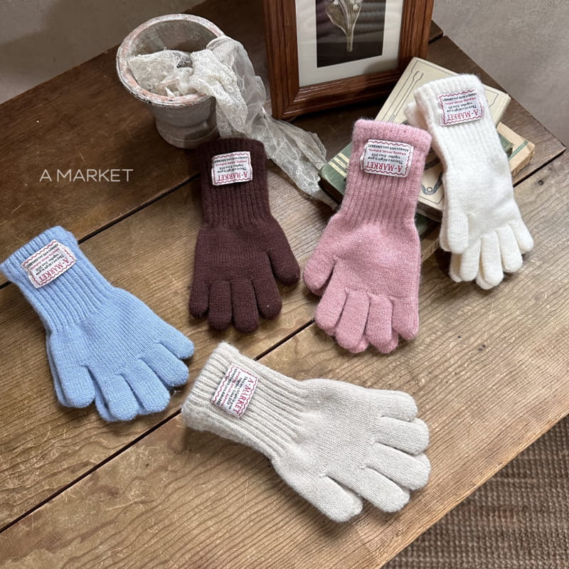 A-Market - Korean Children Fashion - #Kfashion4kids - Finger Whole Gloves - 3