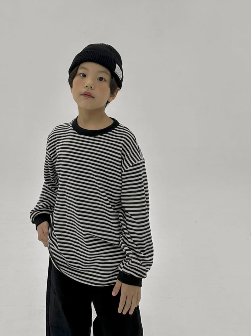 A-Market - Korean Children Fashion - #Kfashion4kids - NU Stripes Tee - 8