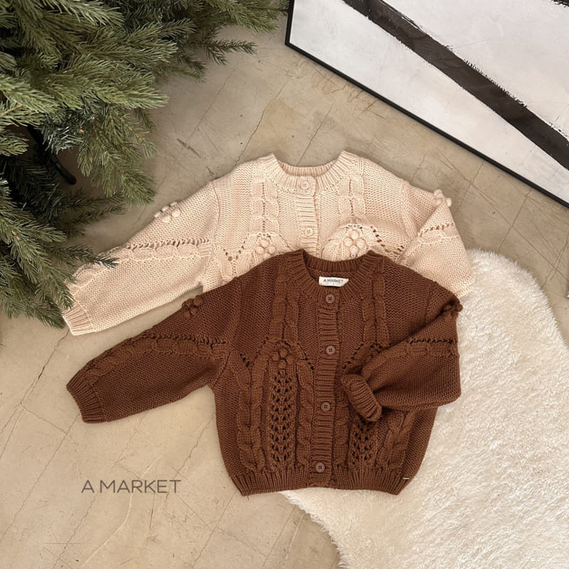 A-Market - Korean Children Fashion - #childofig - Sol Knit Cardigan - 9