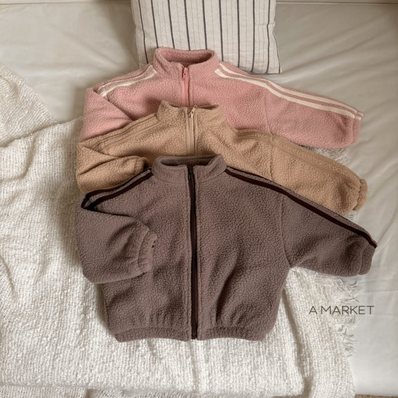 A-Market - Korean Children Fashion - #childrensboutique - Two St Bbang Zip-up