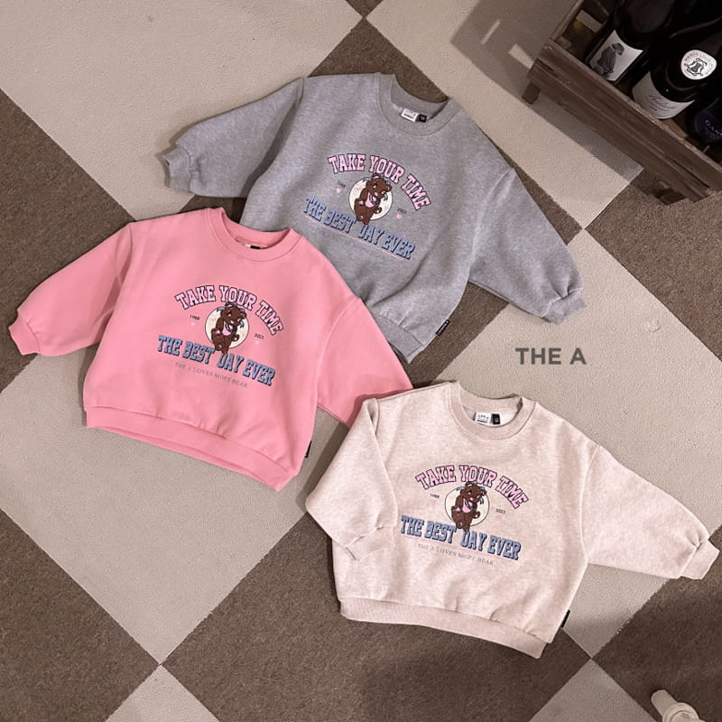 A-Market - Korean Children Fashion - #designkidswear - Bear Sweatshirt