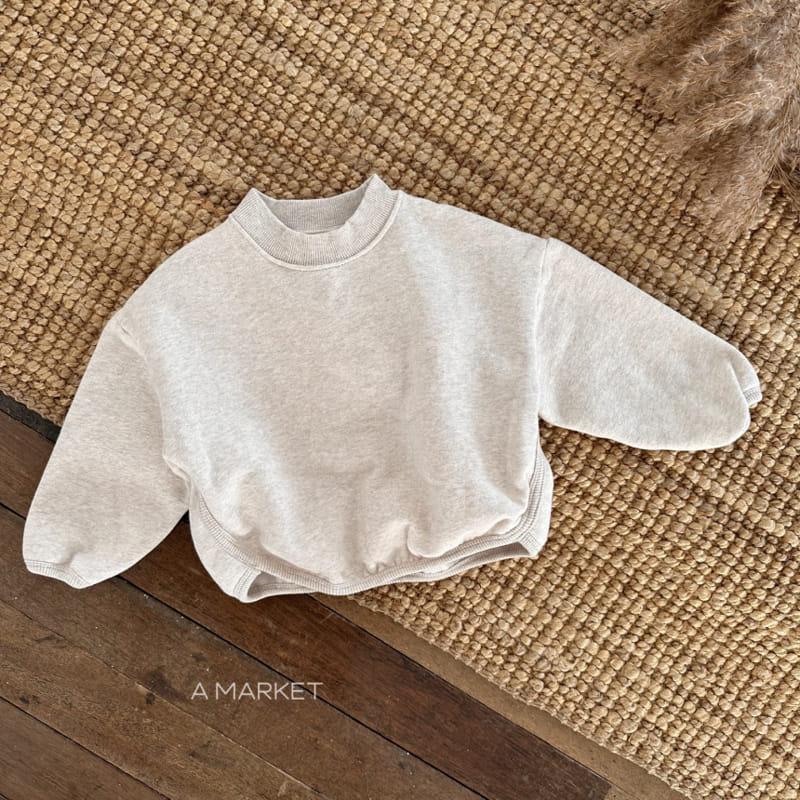 A-Market - Korean Children Fashion - #fashionkids - Turtleneck Piping Sweatshirt - 6