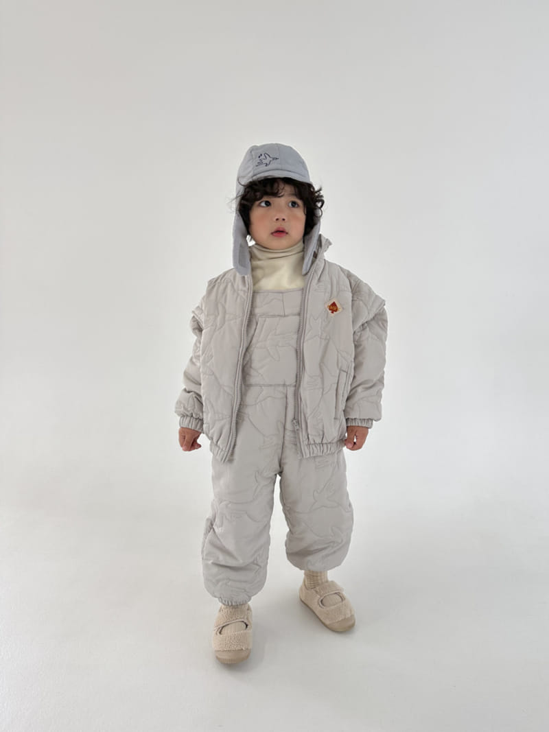 A-Market - Korean Children Fashion - #fashionkids - Winter Camping Overalls - 9